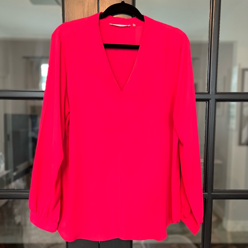 Fuchsia Colored Blouse